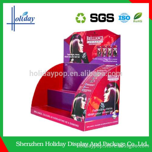 Economy cardboard counter display unit